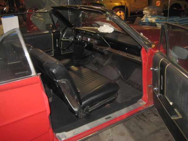 1966 Blue Ford Galaxie Convertible