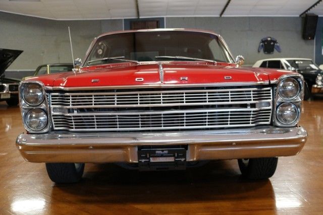 1966 Red Ford Galaxie --