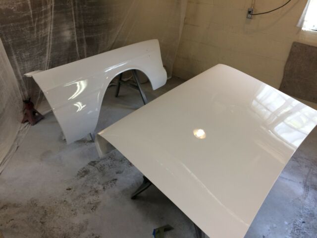 1966 White with Black Stripes Ford Galaxie Fastback