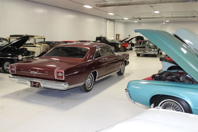1966 Burgundy Ford Galaxie Coupe