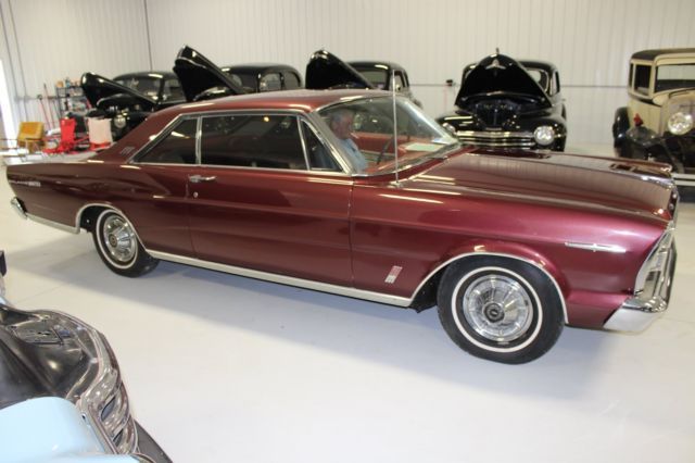 1966 Burgundy Ford Galaxie Coupe