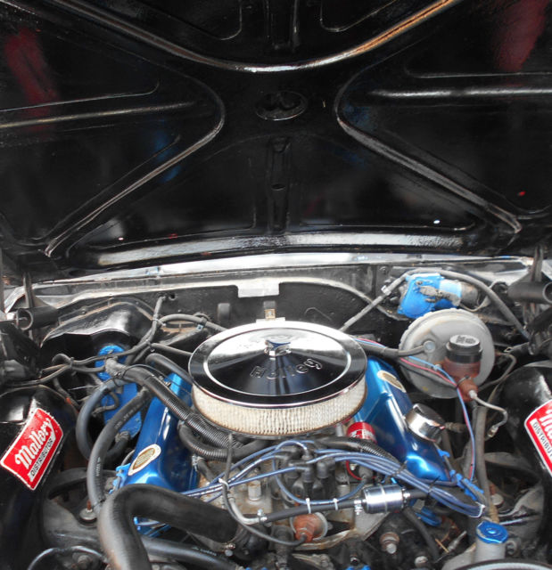 1966 White with Red Flames Ford Galaxie Fastback