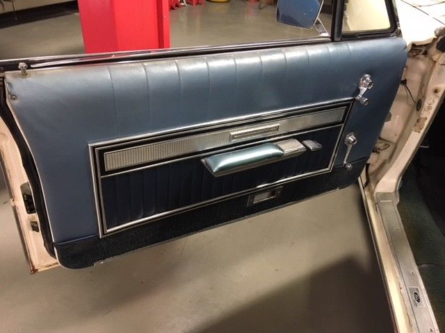 1966 White Ford Galaxie Hdtp