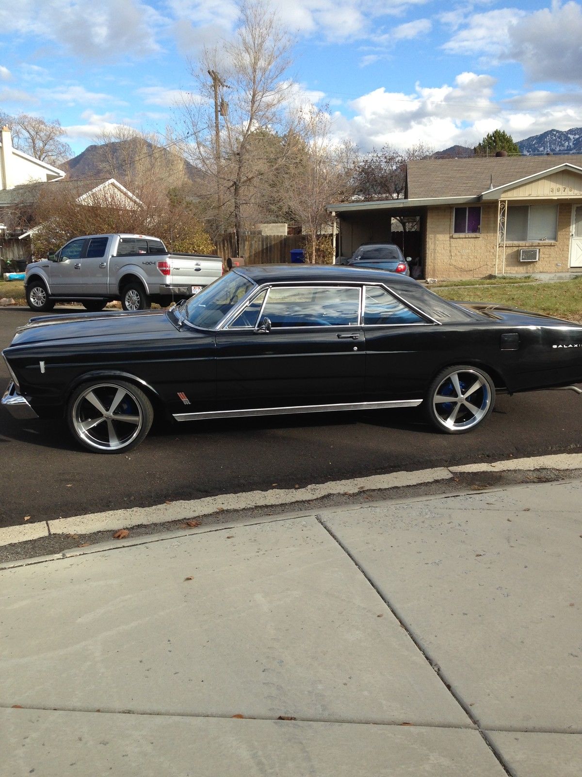 1966 DARK BLUE Ford Galaxie 2 DOOR HARDTOP