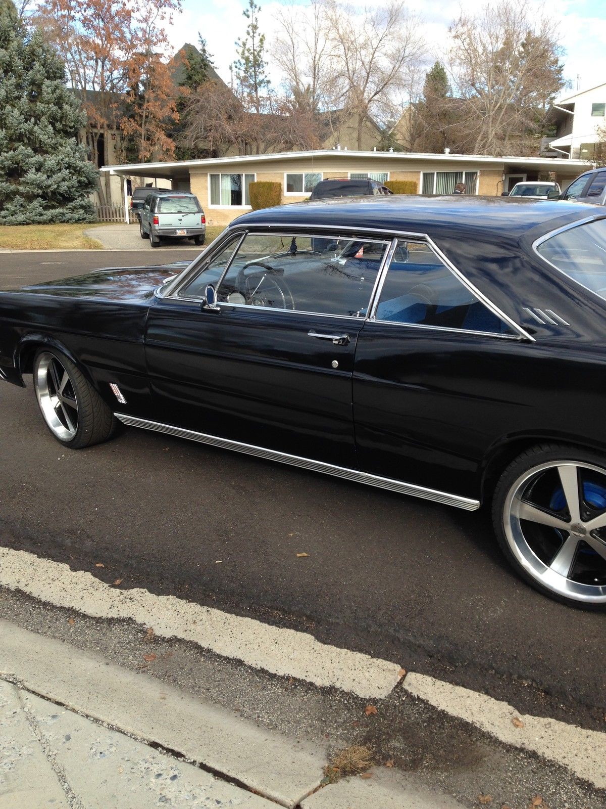1966 DARK BLUE Ford Galaxie 2 DOOR HARDTOP