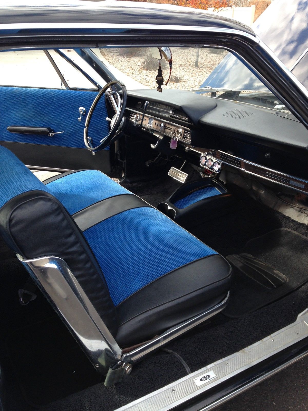 1966 DARK BLUE Ford Galaxie 2 DOOR HARDTOP