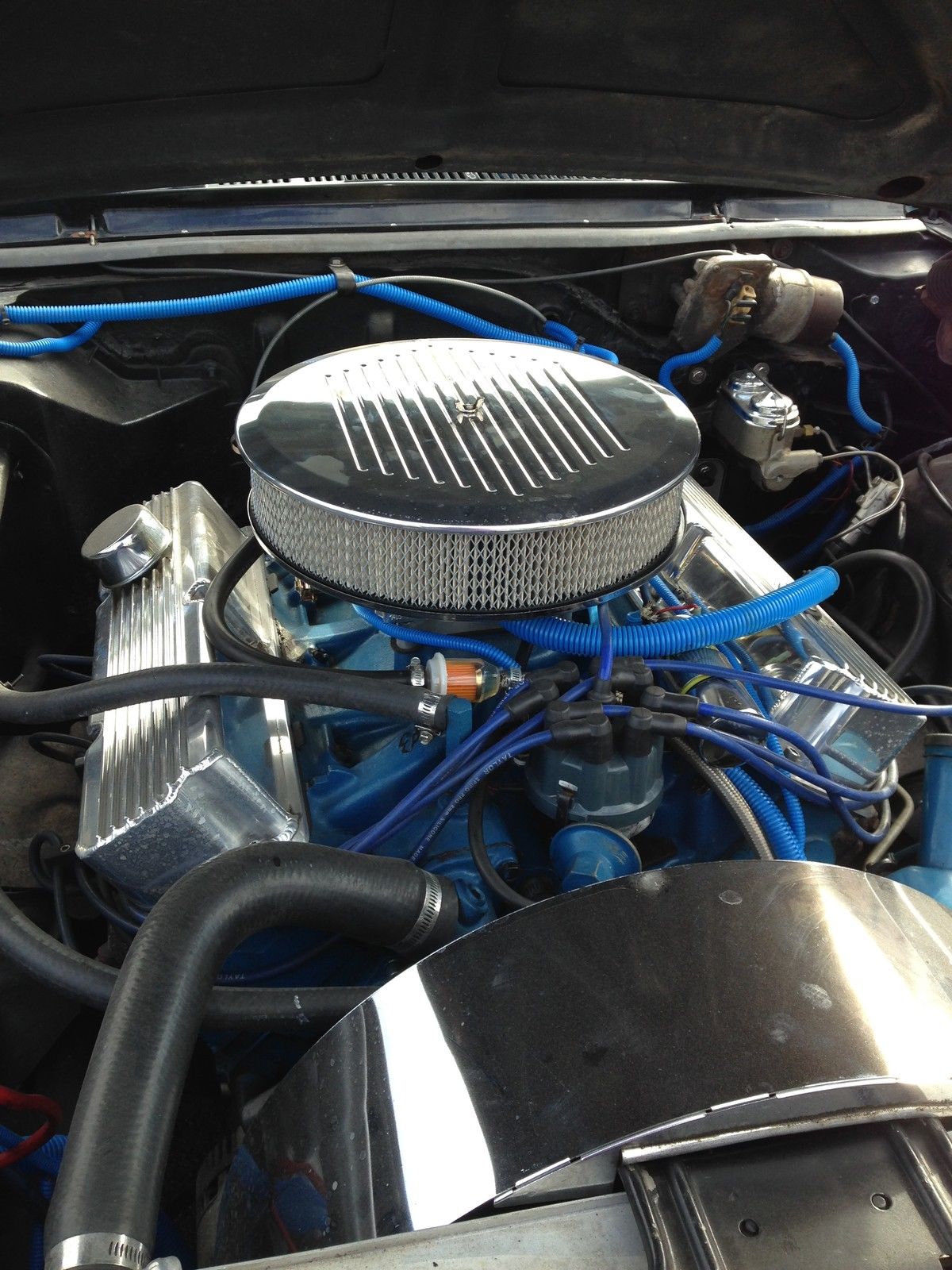 1966 DARK BLUE Ford Galaxie 2 DOOR HARDTOP