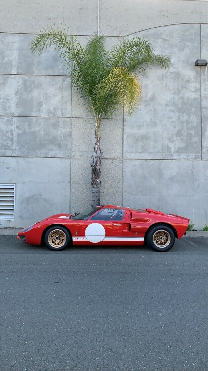 1966 Red Ford GT 40 MK IV