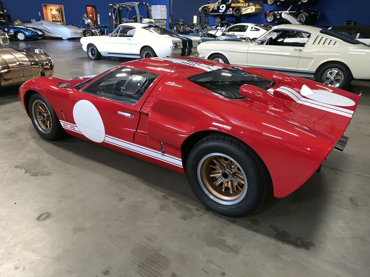1966 Red Ford GT 40 MK IV