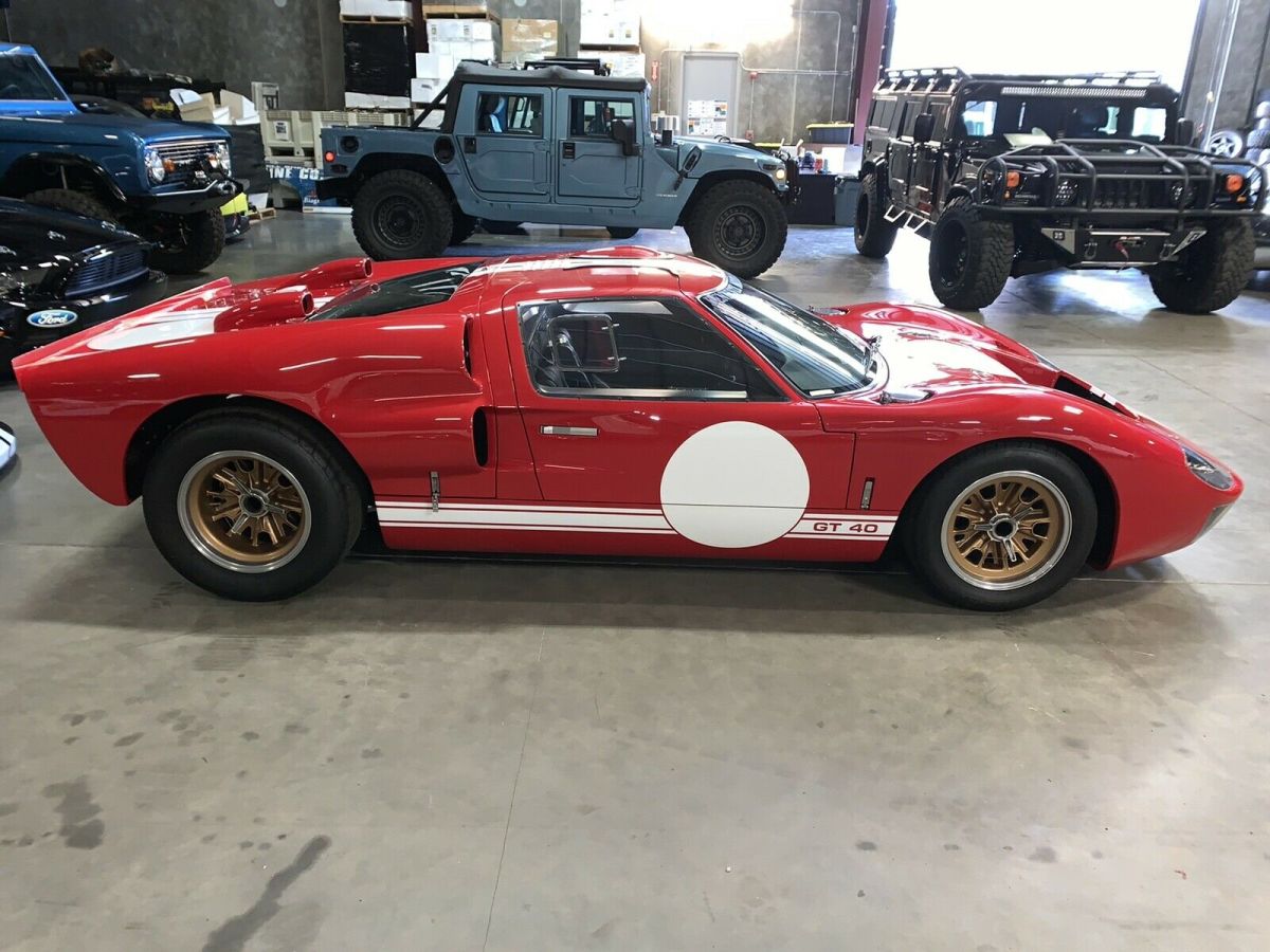 1966 Red Ford GT 40 MK IV