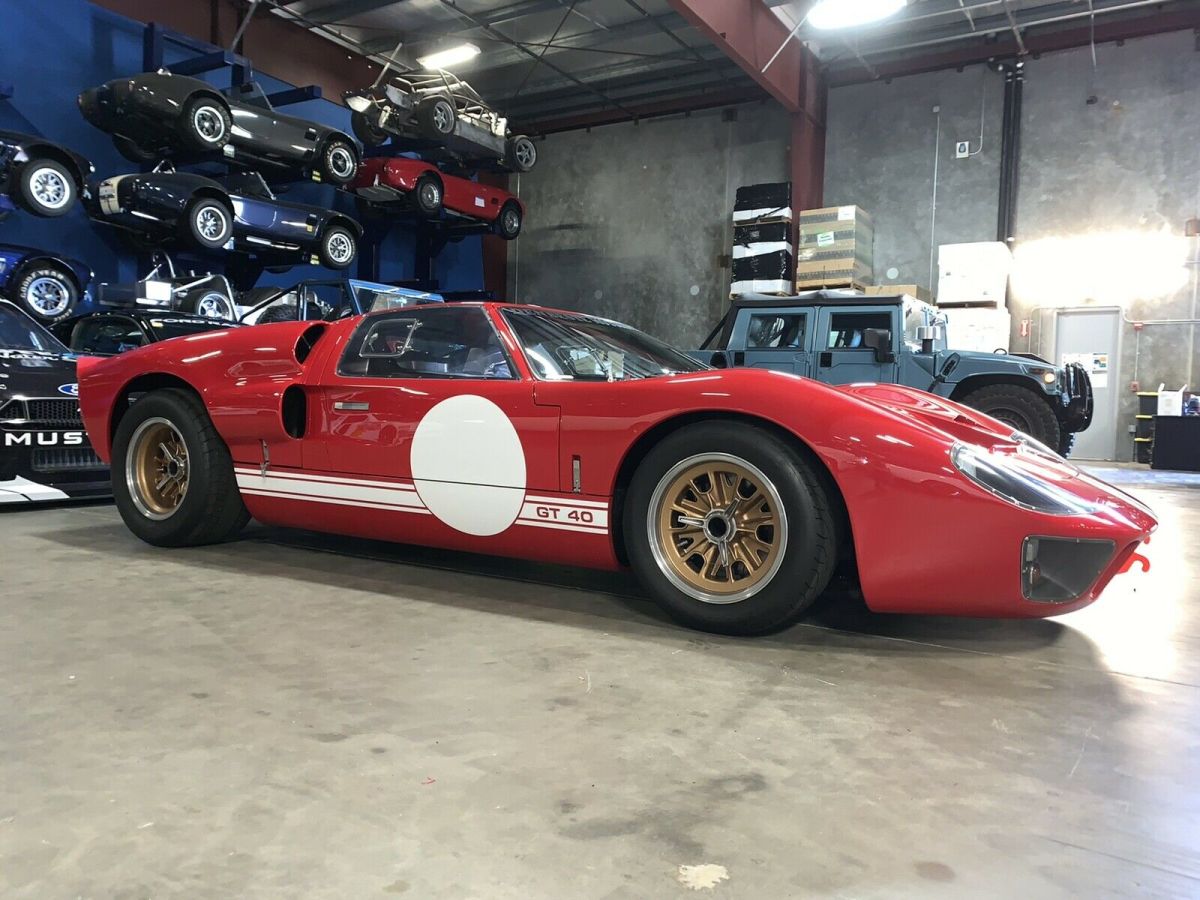 1966 Red Ford GT 40 MK IV