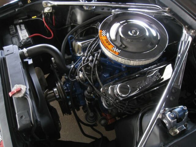 1966 Black Ford Mustang GT Convertible