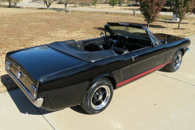 1966 Black Ford Mustang GT Convertible