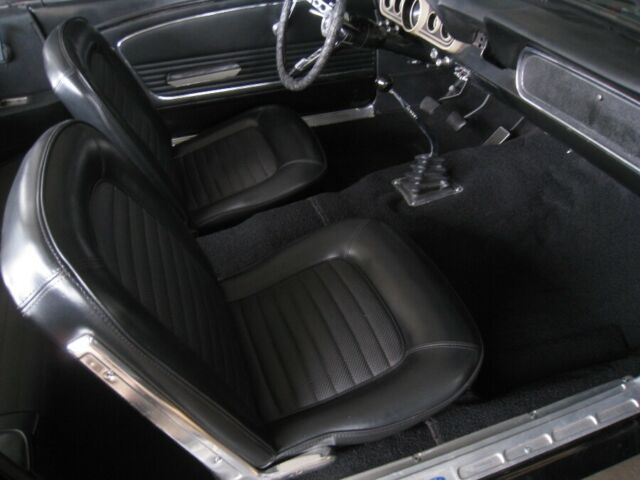 1966 Black Ford Mustang GT Convertible