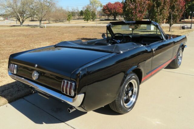 1966 Black Ford Mustang GT Convertible