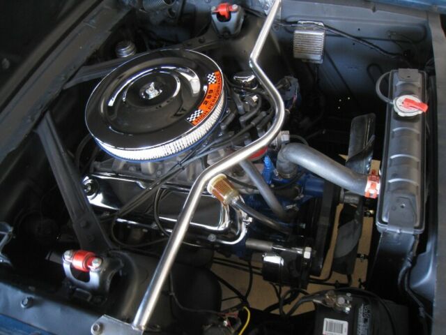 1966 blue with white stripes Ford Mustang GT350