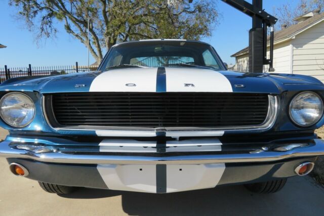 1966 blue with white stripes Ford Mustang GT350