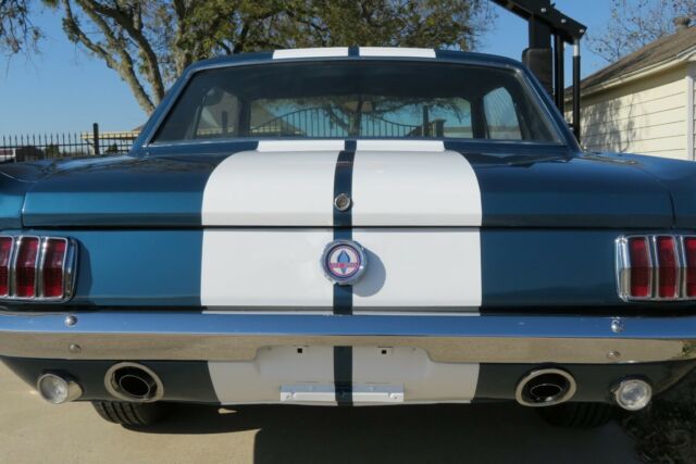 1966 blue with white stripes Ford Mustang GT350