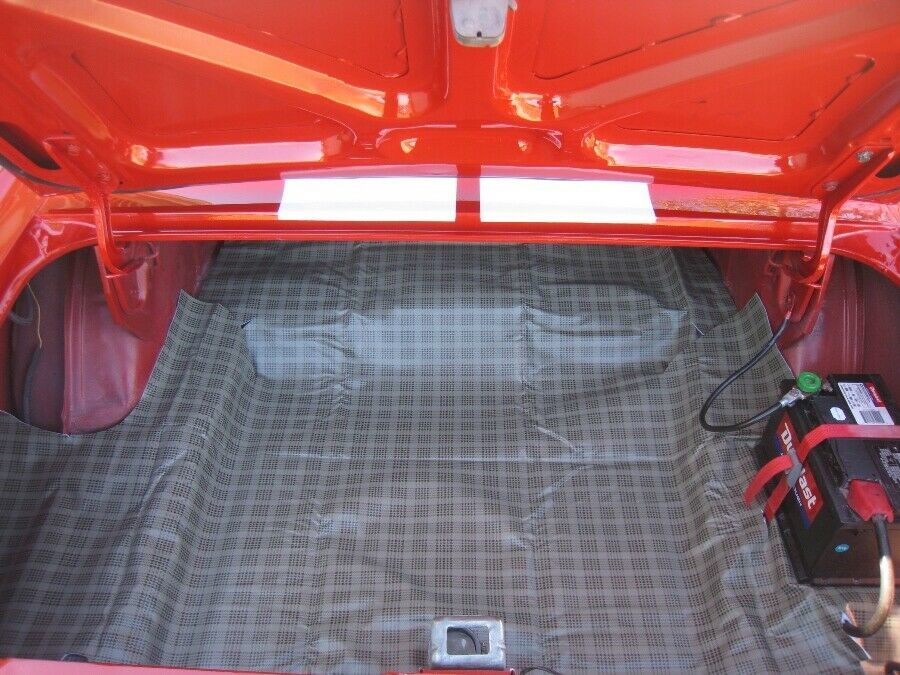 1966 Red with white stripes Ford Mustang GT350