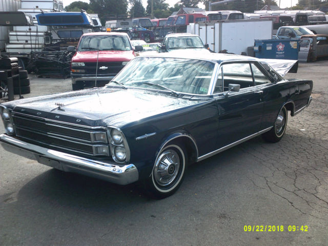 1966 Blue Ford LTD 2 door