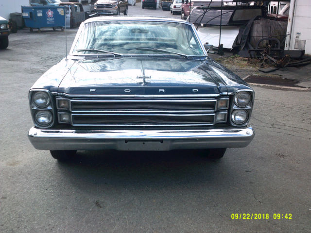 1966 Blue Ford LTD 2 door