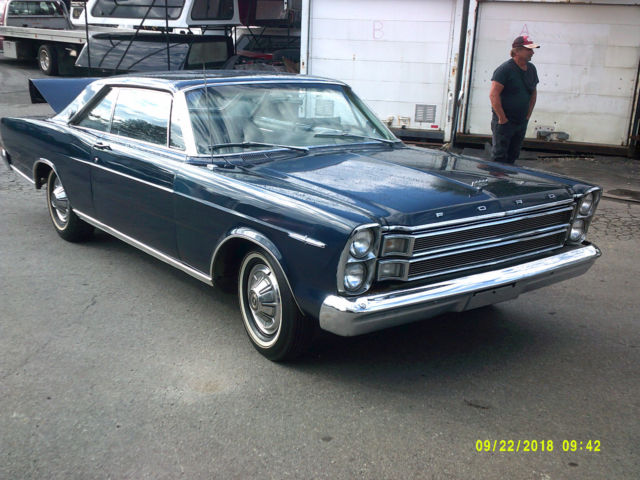 1966 Blue Ford LTD 2 door