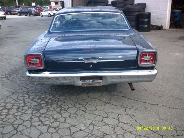1966 Blue Ford LTD 2 door