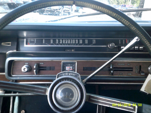 1966 Blue Ford LTD 2 door