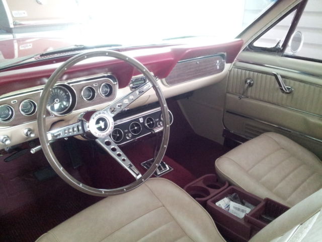 1966 Red Ford Mustang Coupe