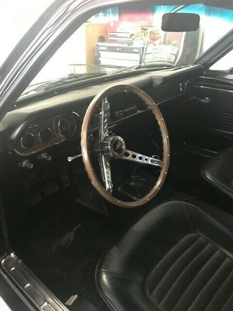 1966 Black Ford Mustang Coupe