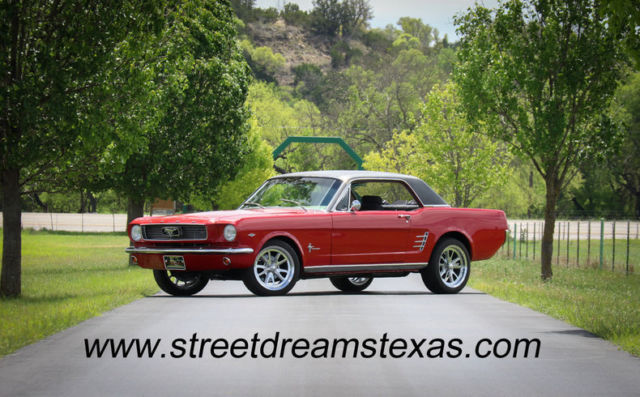 1966 Red Ford Mustang --