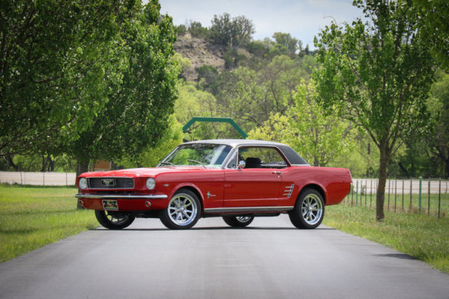 1966 Red Ford Mustang --