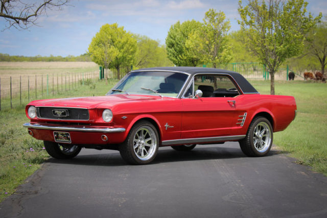 1966 Red Ford Mustang --