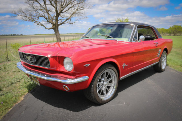 1966 Red Ford Mustang --