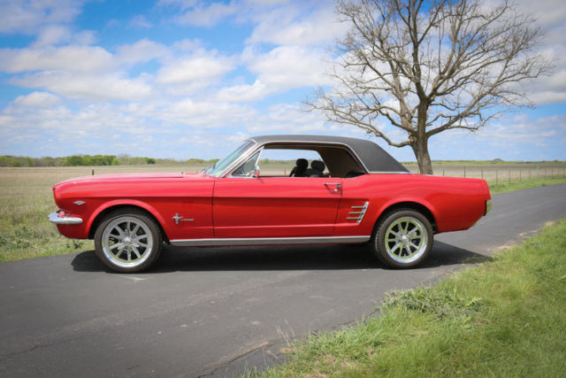 1966 Red Ford Mustang --