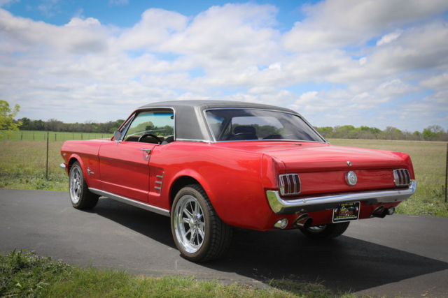 1966 Red Ford Mustang --