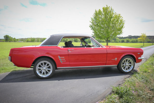 1966 Red Ford Mustang --