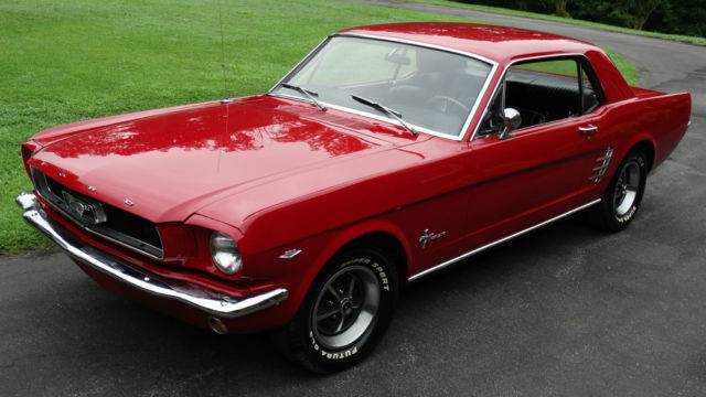 1966 Blue Ford Mustang Coupe