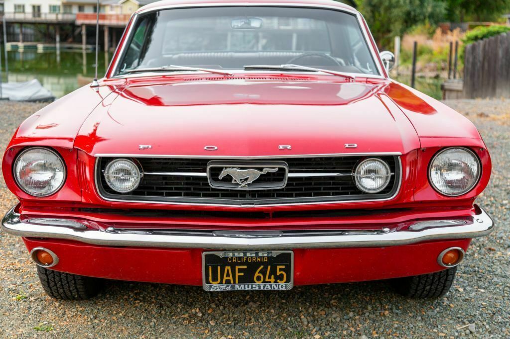 1966 Red Ford Mustang Coupe