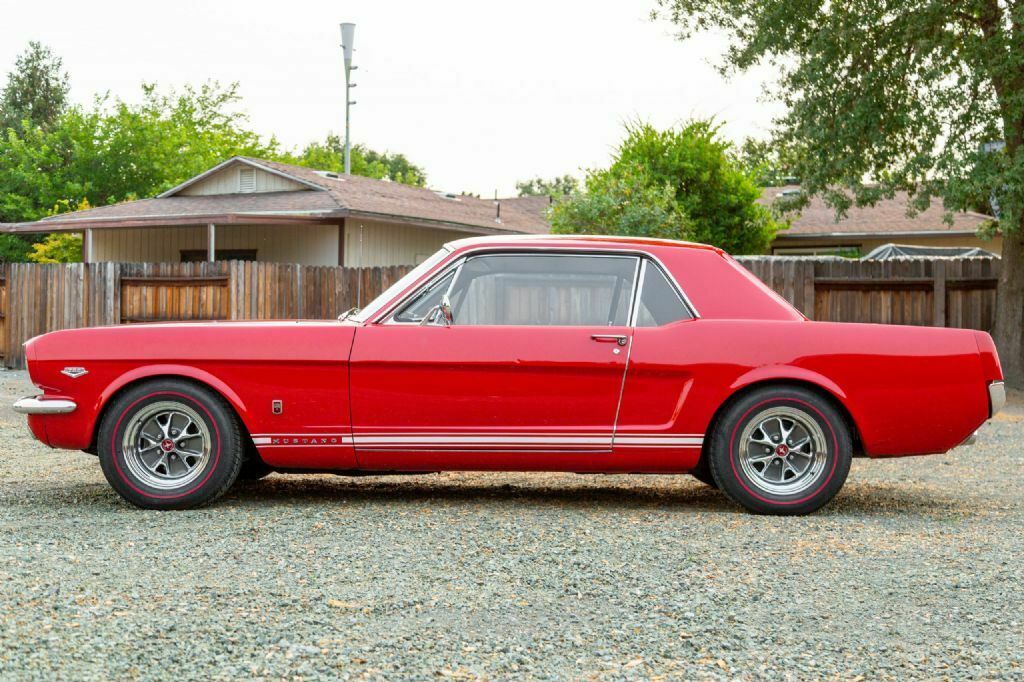 1966 Red Ford Mustang Coupe