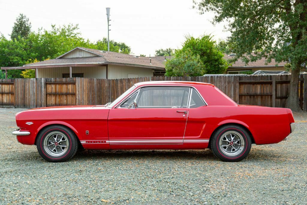 1966 Red Ford Mustang Coupe