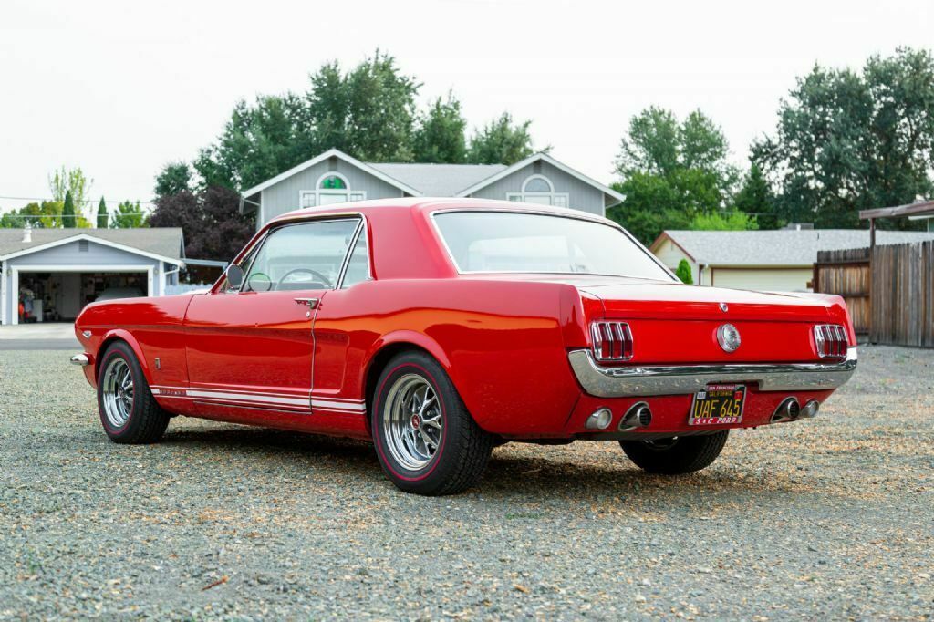 1966 Red Ford Mustang Coupe