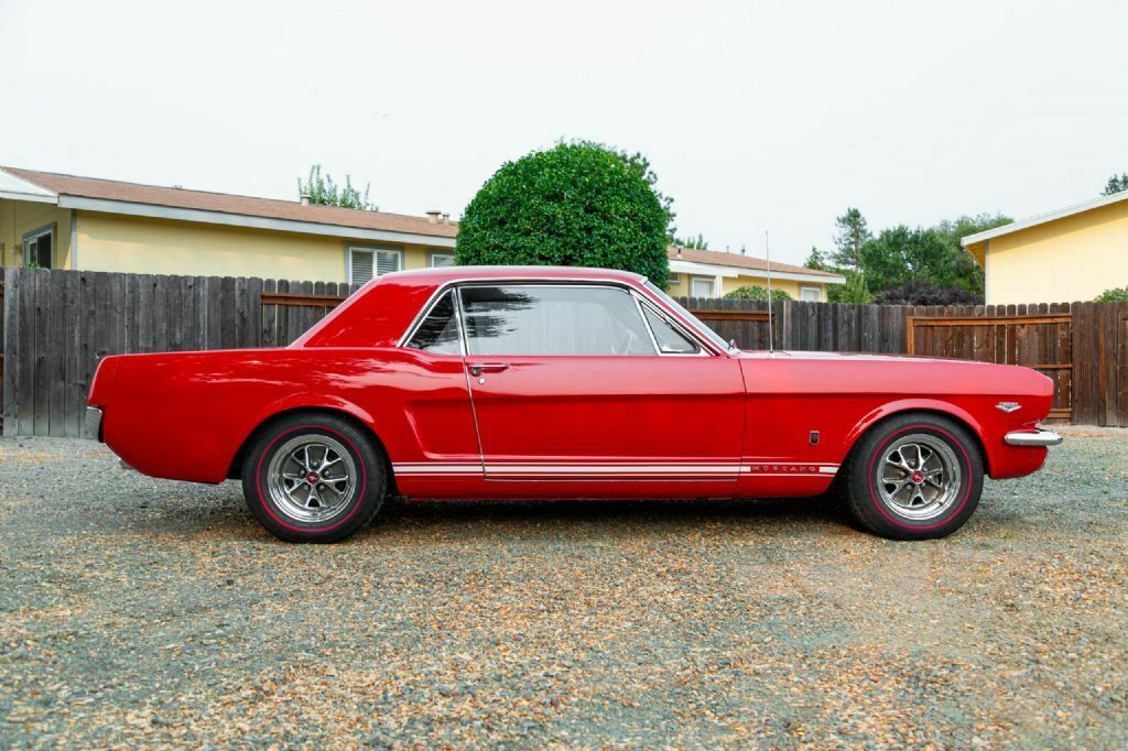 1966 Red Ford Mustang Coupe