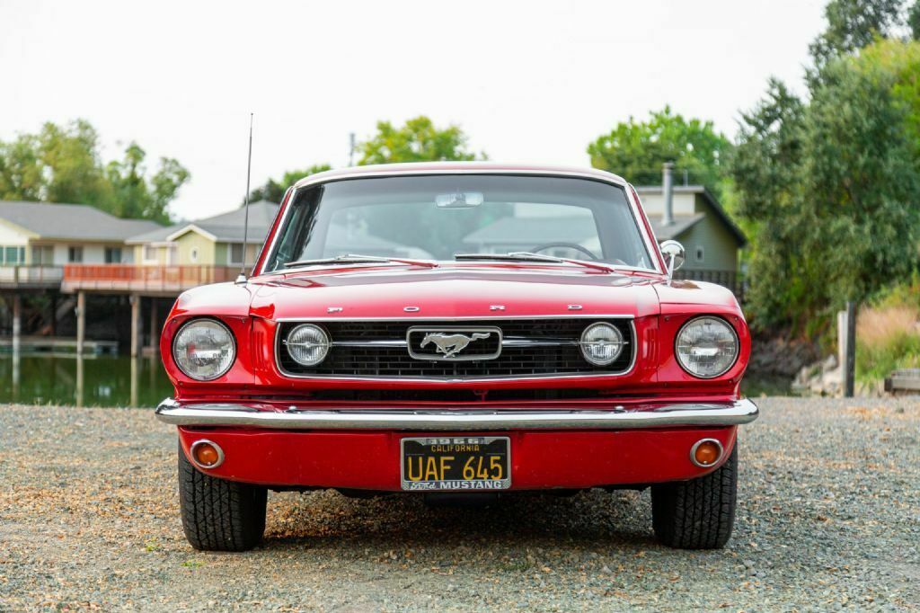 1966 Red Ford Mustang Coupe