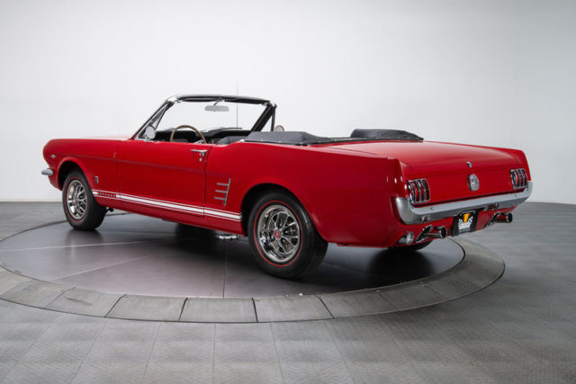 1966 Red Ford Mustang Convertible