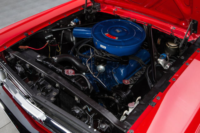 1966 Red Ford Mustang Convertible
