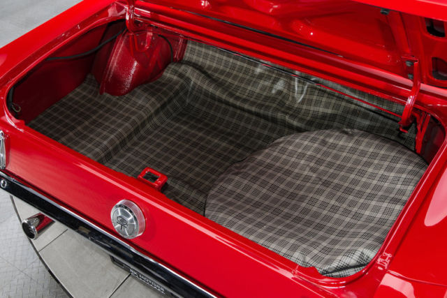 1966 Red Ford Mustang Convertible