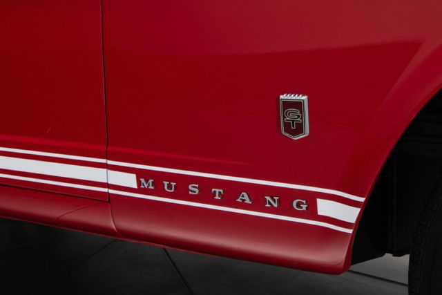 1966 Red Ford Mustang Convertible