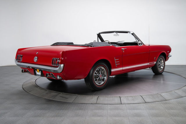 1966 Red Ford Mustang Convertible