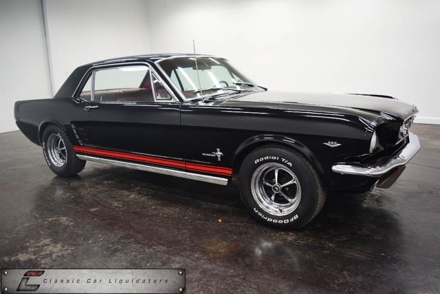 1966 Black Ford Mustang Car
